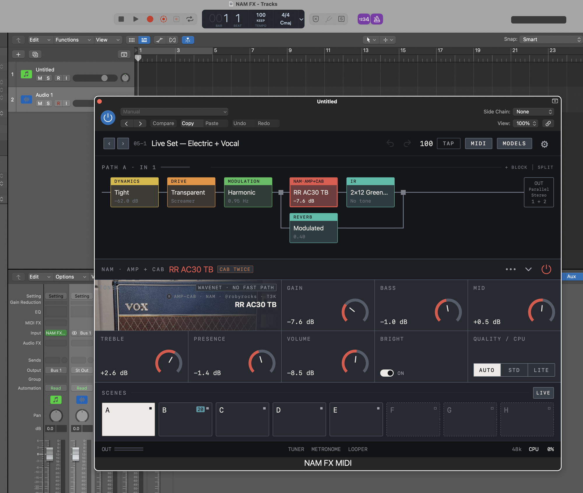 NAM FX on Mac — Load it in a host