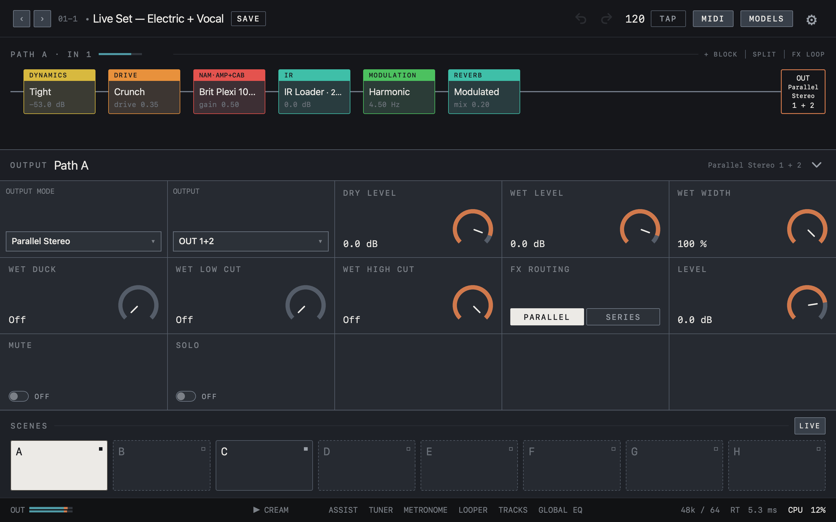 NAM FX — Mac — Path output